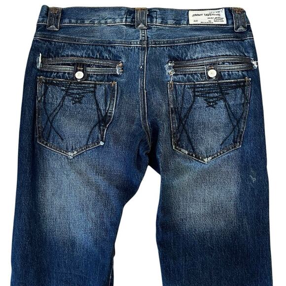 Jimmy Taverniti Selvedge 55-j-499-5 Air Anti-Exposure Jeans - Picture 4 of 6